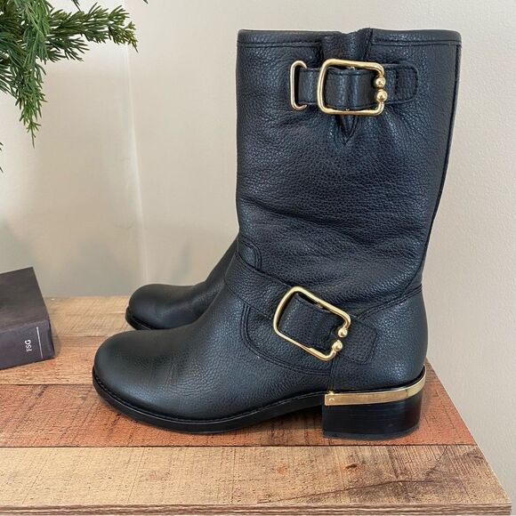 Vince Camuto Wantilla Motorcycle Boots - Picture 1 of 8